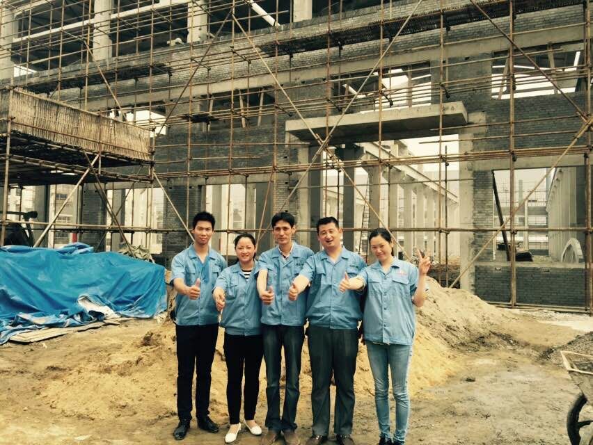 企業(yè)管理層，集體合影